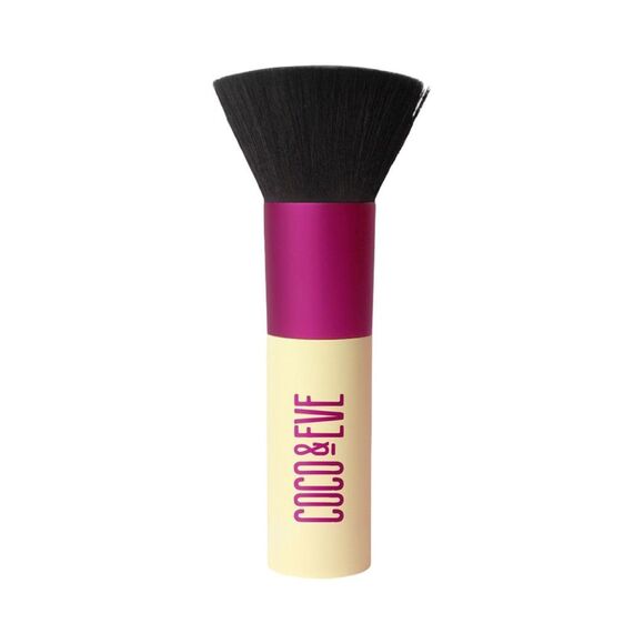 Coco & Eve Sunny Honey Deluxe Vegan Kabuki Brush (For Tanning) - Picture 1 of 4